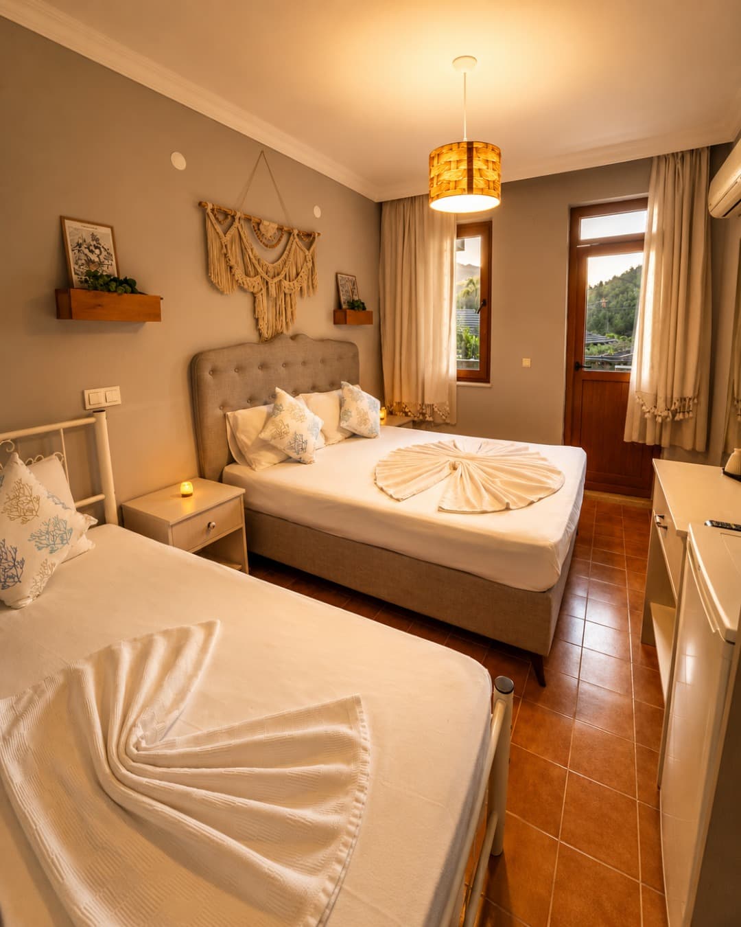 Palmiye Nature Hotel içinde konforlu butik oda
